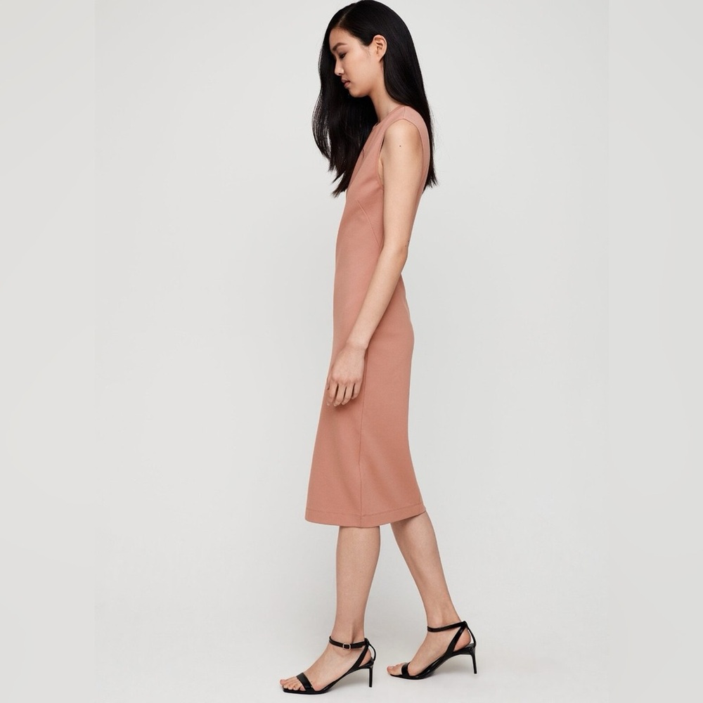 Aritzia Babaton Milton midi dress size 4